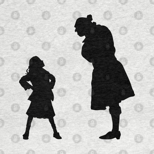 Matilda and Trunchbull from Matilda the Musical by TheTreasureStash